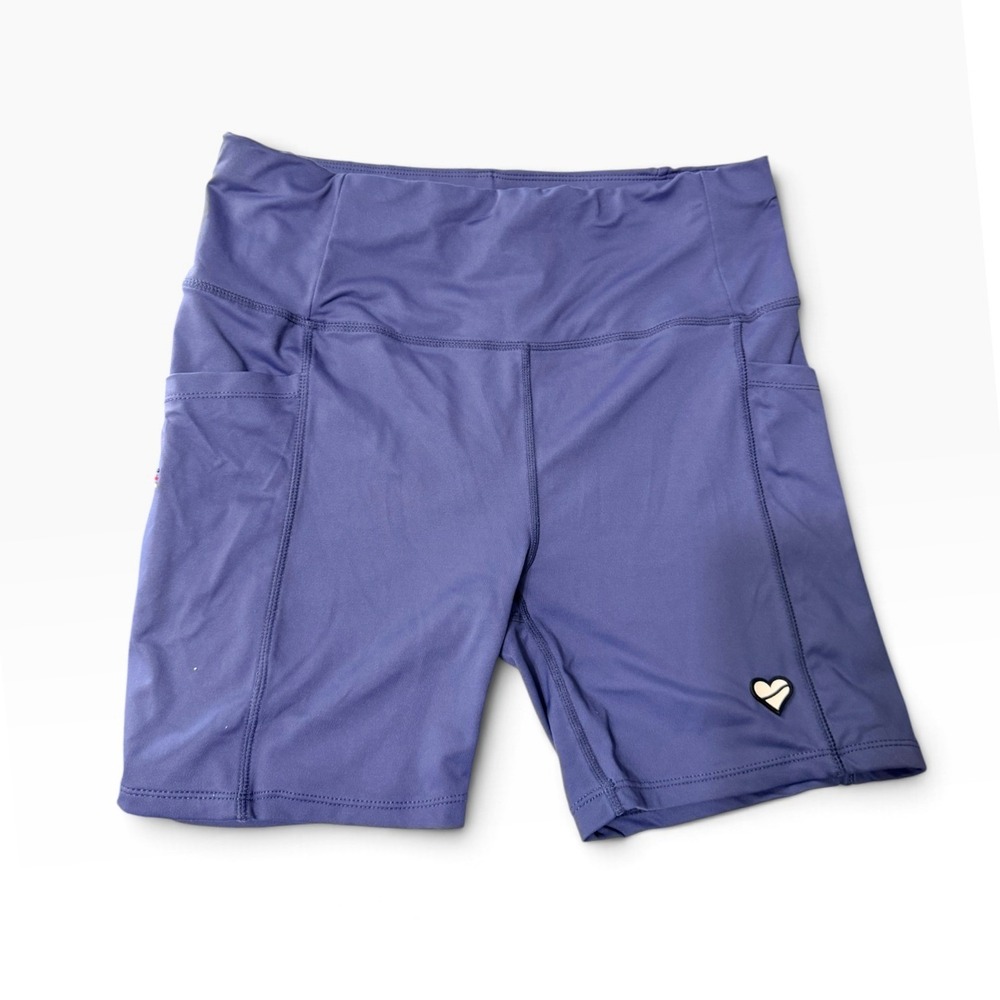 Heartbreak triple pocket 5'' Running shorts Dark blue High Waisted Medium